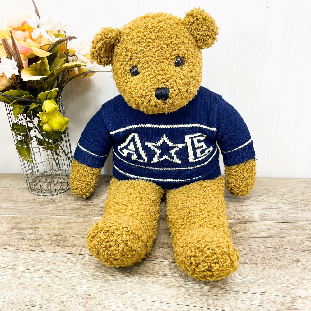 American Eagle Outfitters Limited Edition Holiday Teddy Bear Navy Sweater